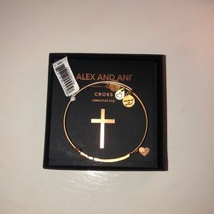 Alex and Ani Cross Bangle